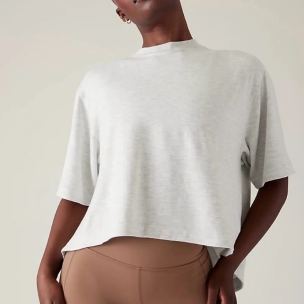 Athleta Bliss Sweatshirt Top Size M - Picture 1 of 5